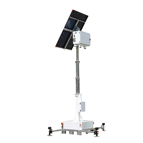 BIGLUX HiGUARD reliable vertical solar cctv unit