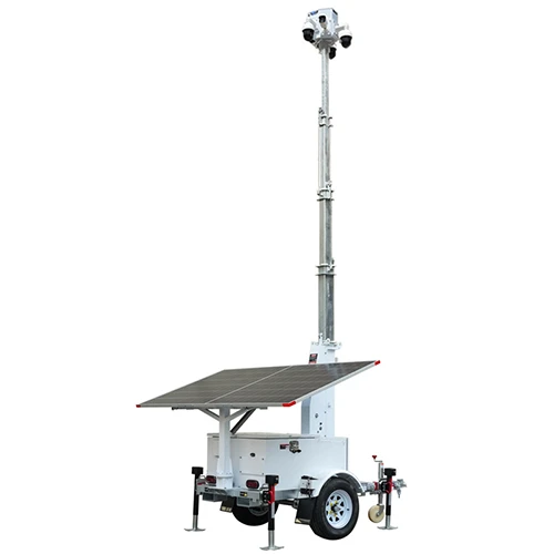 BIGLUX HiSITE professional compact solar cctv tower