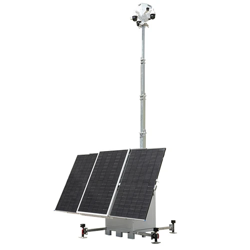 BIGLUX HiCUBE premium cube-type solar camera tower